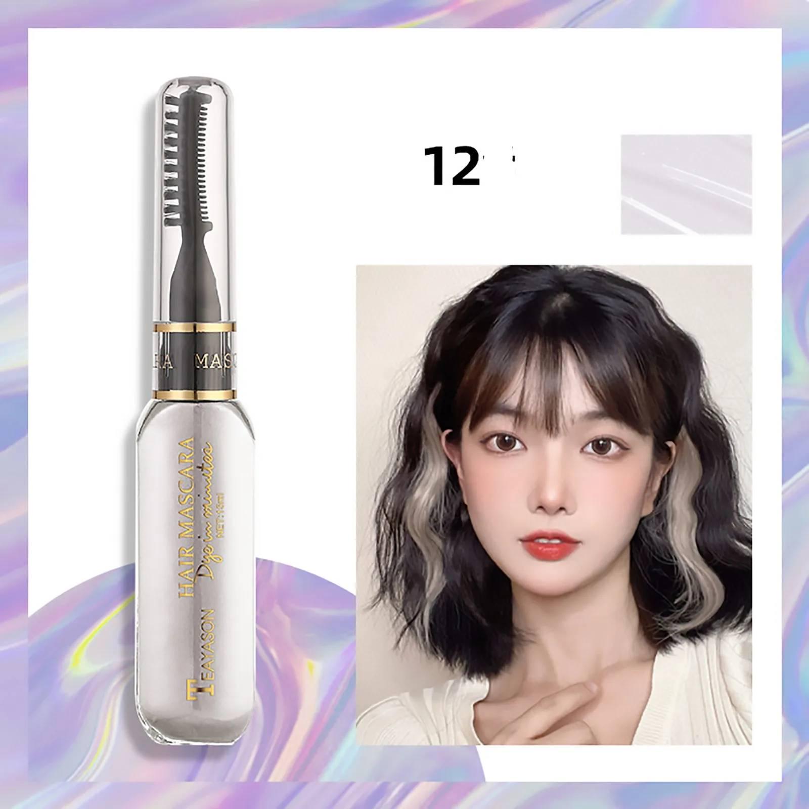 Краска для волос временная смывающая Белый 12 - фото 3