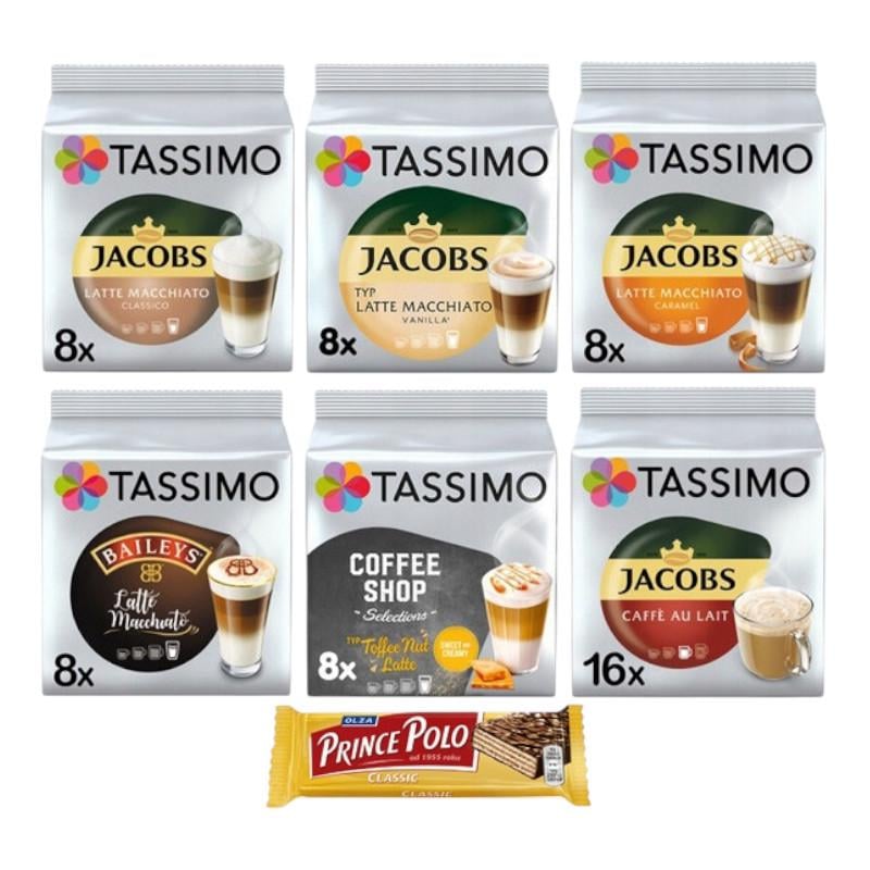 Набор кофе в капсулах Jacobs Tassimo Set 4 96 капсул