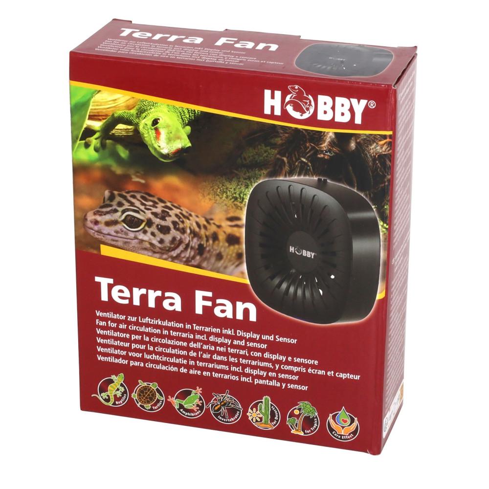 Вентилятор для тераріуму Hobby Terra Fan з дисплеєм та датчиком температури та вологості (HB37130) Вентилятор для тераріуму Hobby Terra Fan з дисплеєм та датчиком температури та вологості (HB37130)