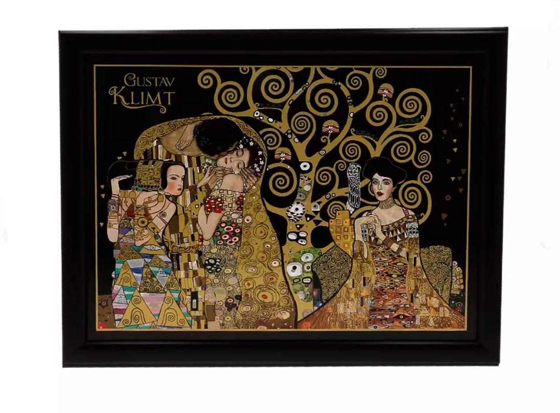 Підставка-столик для ноутбука Carmani Г. Клімт Колаж 30,5x40,5 см (024-0003) Підставка-столик для ноутбука Carmani Г. Клімт Колаж 30,5x40,5 см (024-0003)