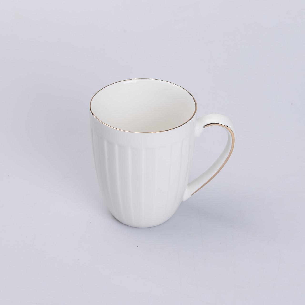 Сервіз столовий керамічний з позолотою на 4 персони Білий (5372) - фото 4 Сервіз столовий керамічний з позолотою на 4 персони Білий (5372) - фото 4