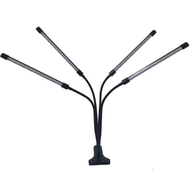 Фитолампа для роста растений на 4 ветки Led USB (ФИТО 4ГИЛКИ)