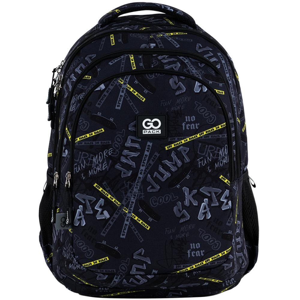 Рюкзак молодежный GoPack Education Teens 44x32x18 см 19 л Черный (GO25-162L-5)