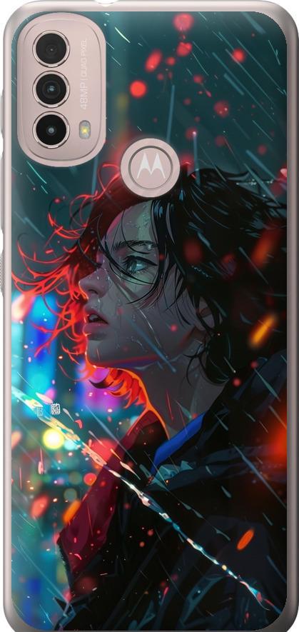 Чехол на Motorola E40 Ночные огни (6096u-2660-42517) Чехол на Motorola E40 Ночные огни (6096u-2660-42517)