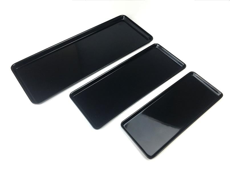 Таця з меламіну One Chef 50х18х1,7 см Чорний (26864152) - фото 4