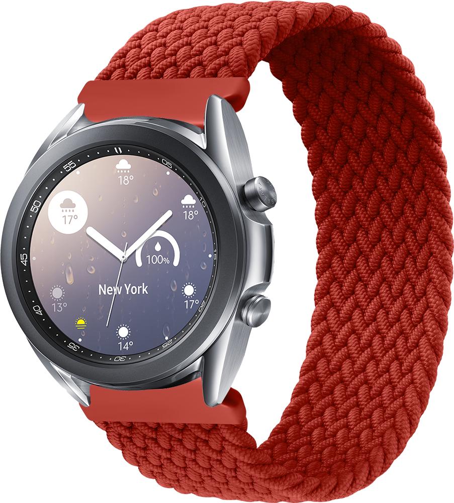 Ремешок Solo Loop для Galaxy Watch 3 41 мм (135 мм) Red (20916)
