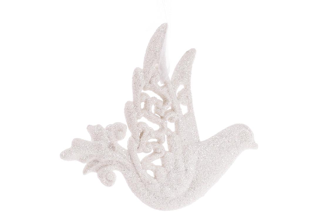 Новогодняя подвеска BonaDi Птичка 11,5х12 см (788-502)