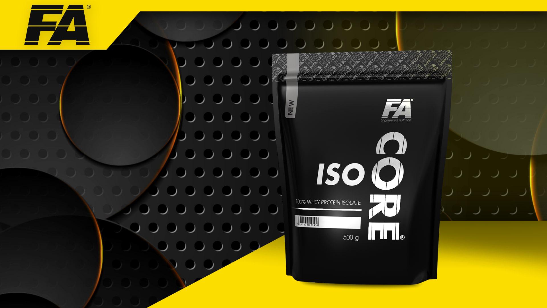 Протеин Fitness Authority Core Iso Cookies cream 500 г - фото 5