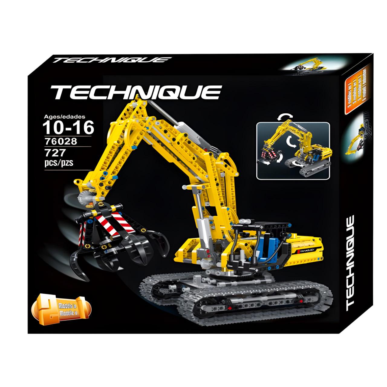 Конструктор Technic "Экскаватор" 727 деталей (76028) - фото 3 Конструктор Technic "Экскаватор" 727 деталей (76028) - фото 3