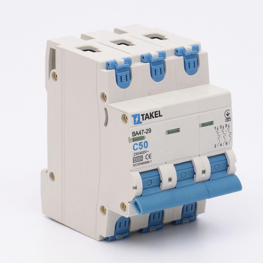 Автоматичний вимикач ВА47-29-С 3Р 50А