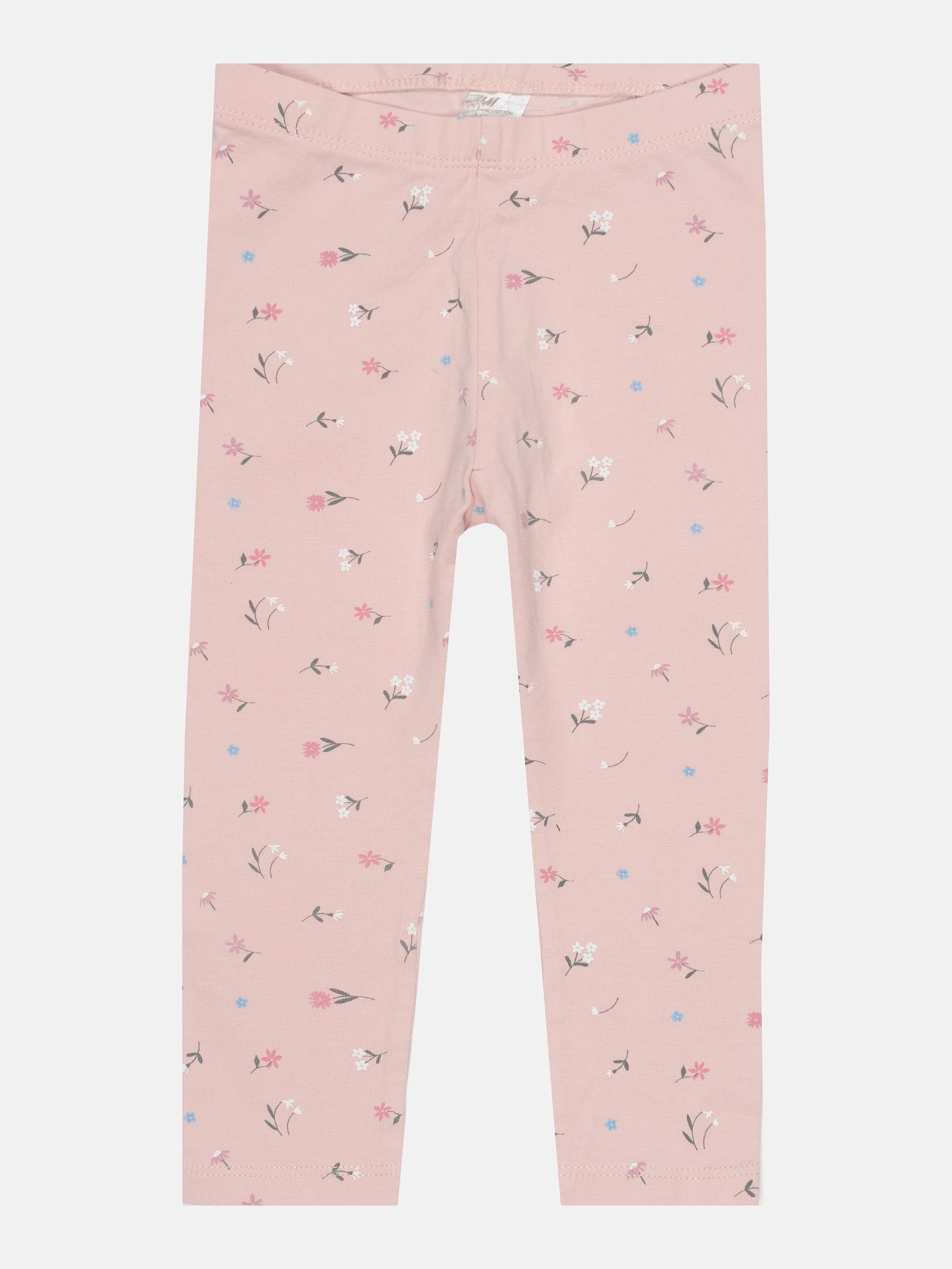 Леггинсы H&M Цветы 80 см Розовый (2302145174)