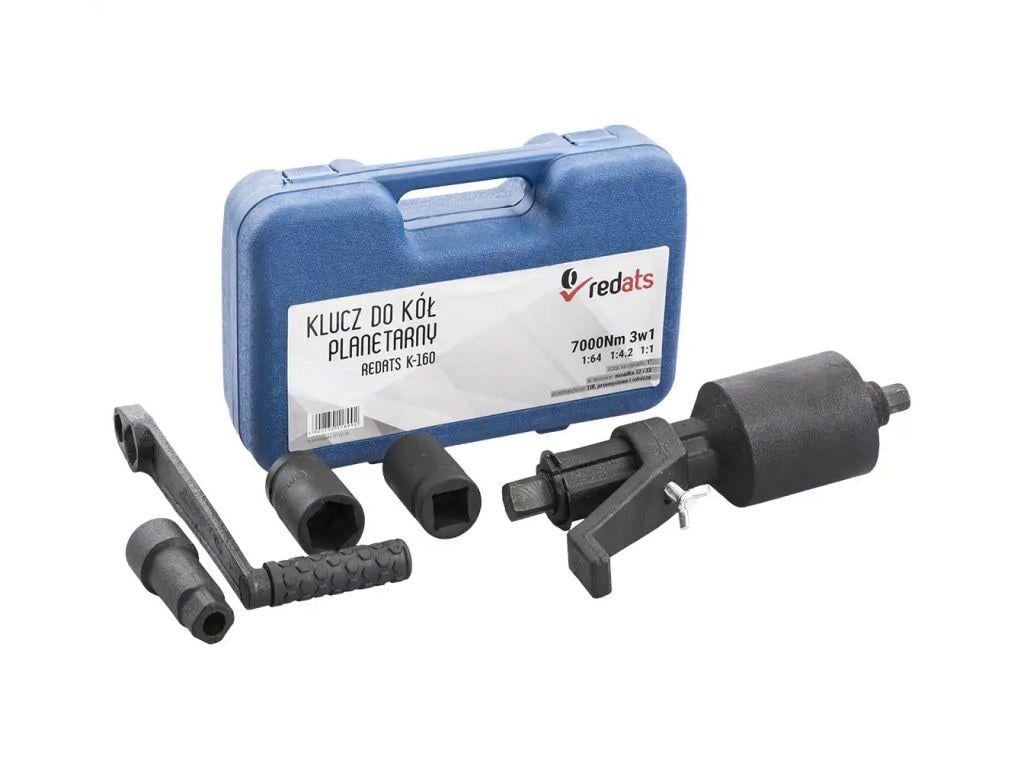 Ключ для колес планетарный REDATS K-160 7000 Нм 3в1 (07-02-06)