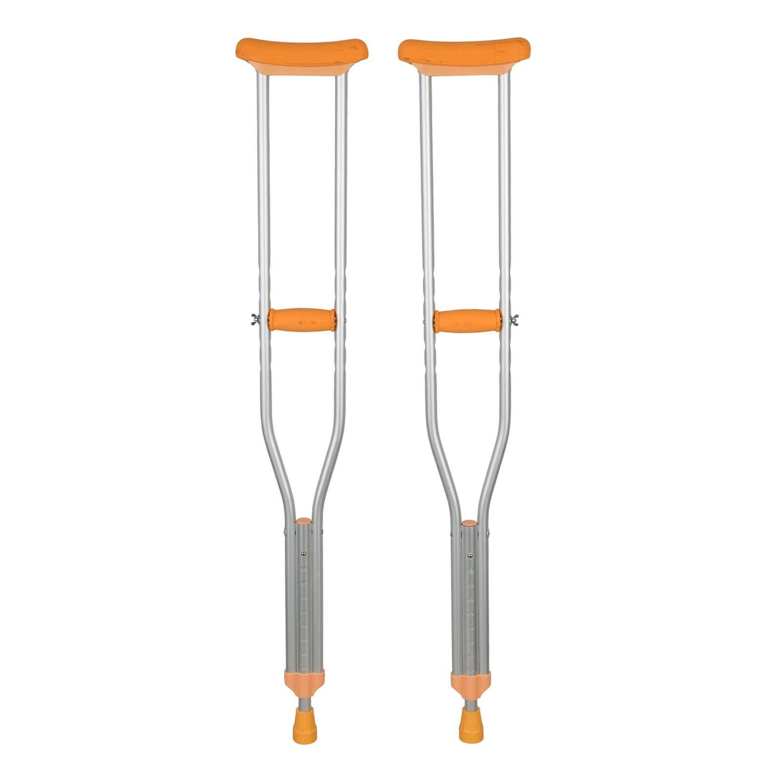 Милиці пара пахвові алюмінієві телескопічні для дорослих 115-135 см