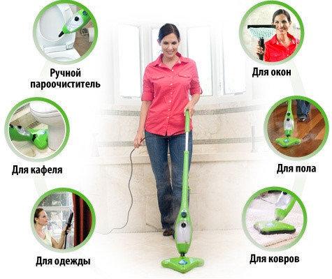 Швабра паровая STEAM MOP X5 (MG2) - фото 2