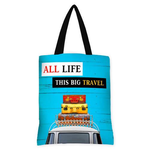 Сумка женская тканевая Presentville All life this big travel (SV 14S091 BL)