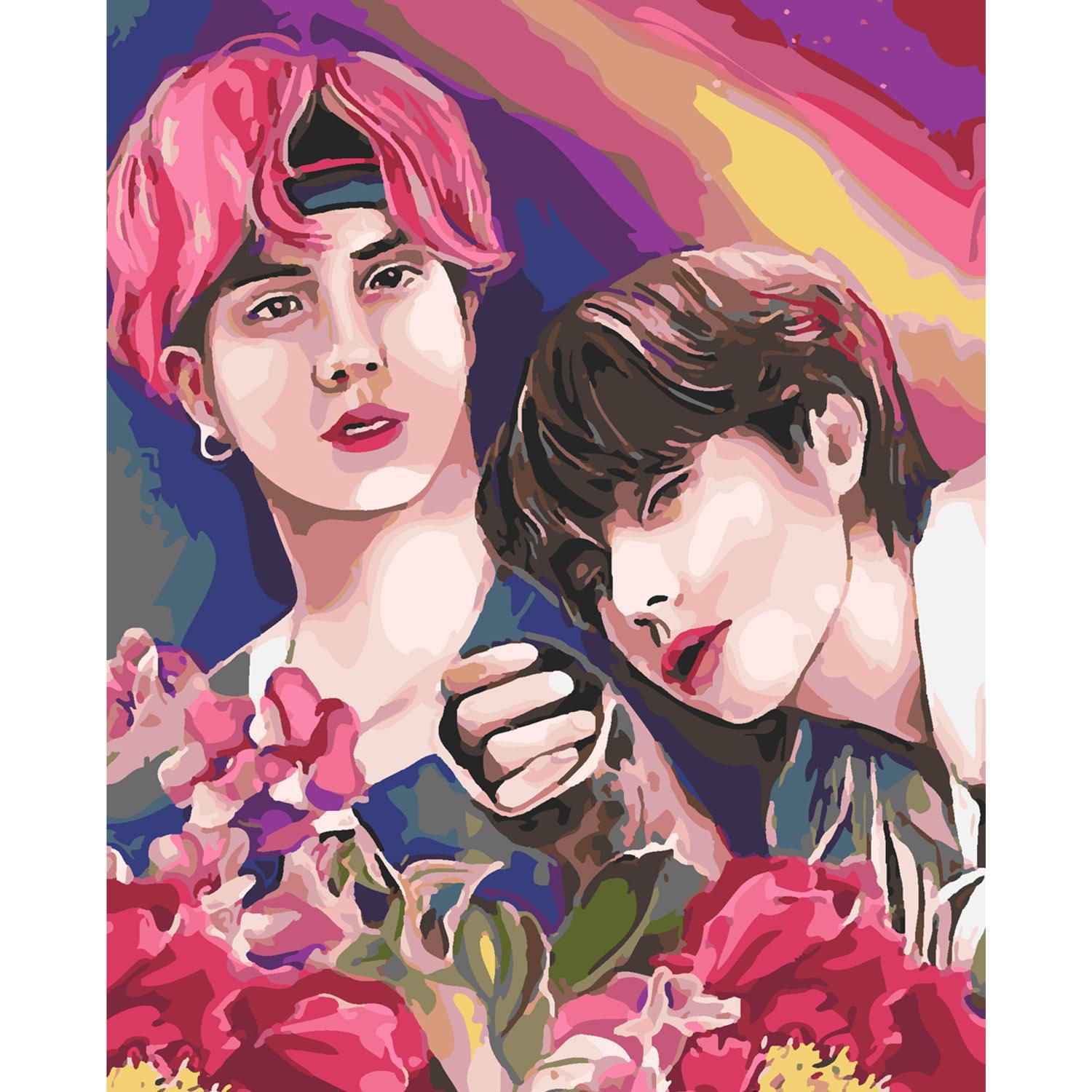 Картина по номерам Strateg Будь в тренде 2 40x50 см (SY6334)