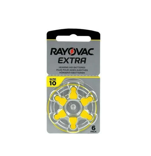 Батарейка RAYOVAC EXTRA ZA10 (2477)