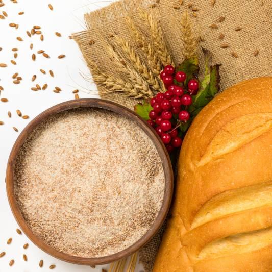 Мука пшеничная Земледарь грубого помола 1 кг (1632961424) - фото 2