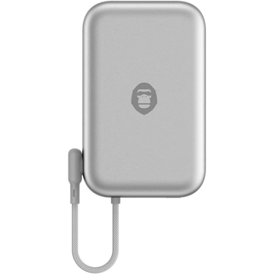 Внешний аккумулятор Blueo Space Capsule Magnetic Wireless 10000 mAh 20W Silver Titanium (BL039-SLT)