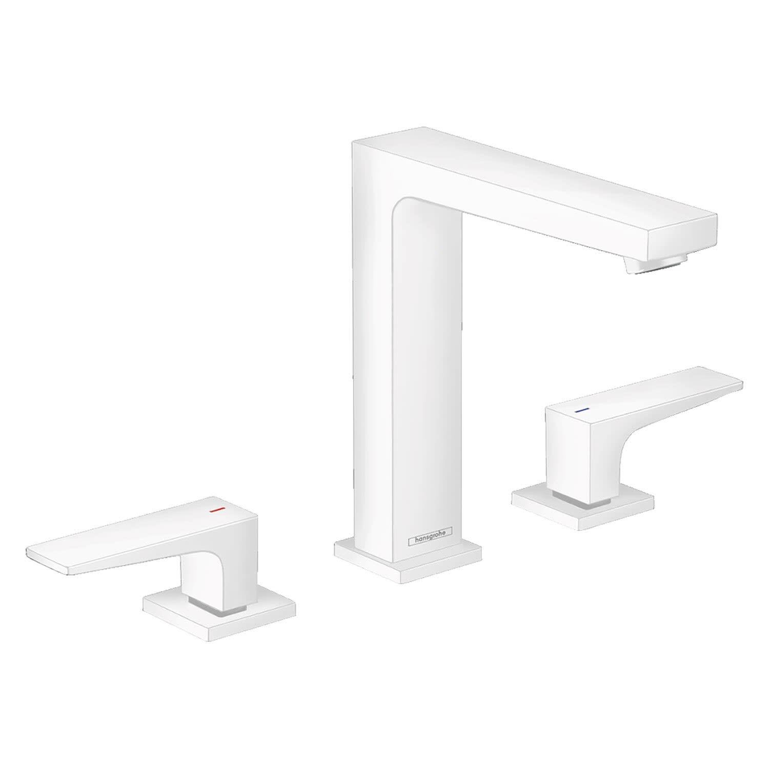 Змішувач для умивальника Hansgrohe Metropol 32515700 на три отвори Білий (142437)