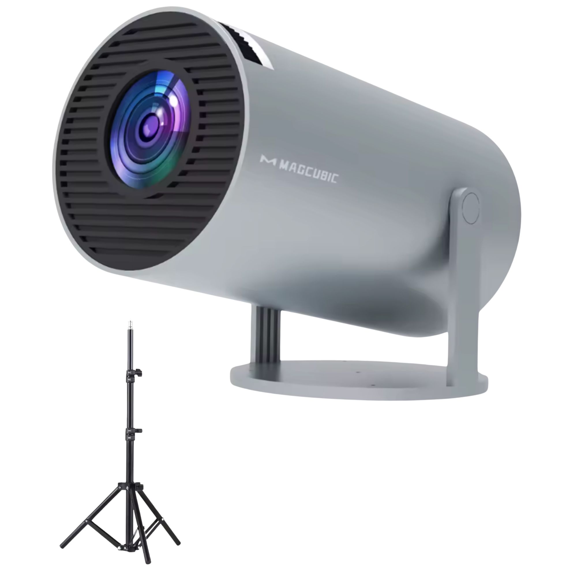 Комплект для домашнего кинотеатра проектор Magcubic HY300 PRO Grey/штатив 1,1 м (26408045)