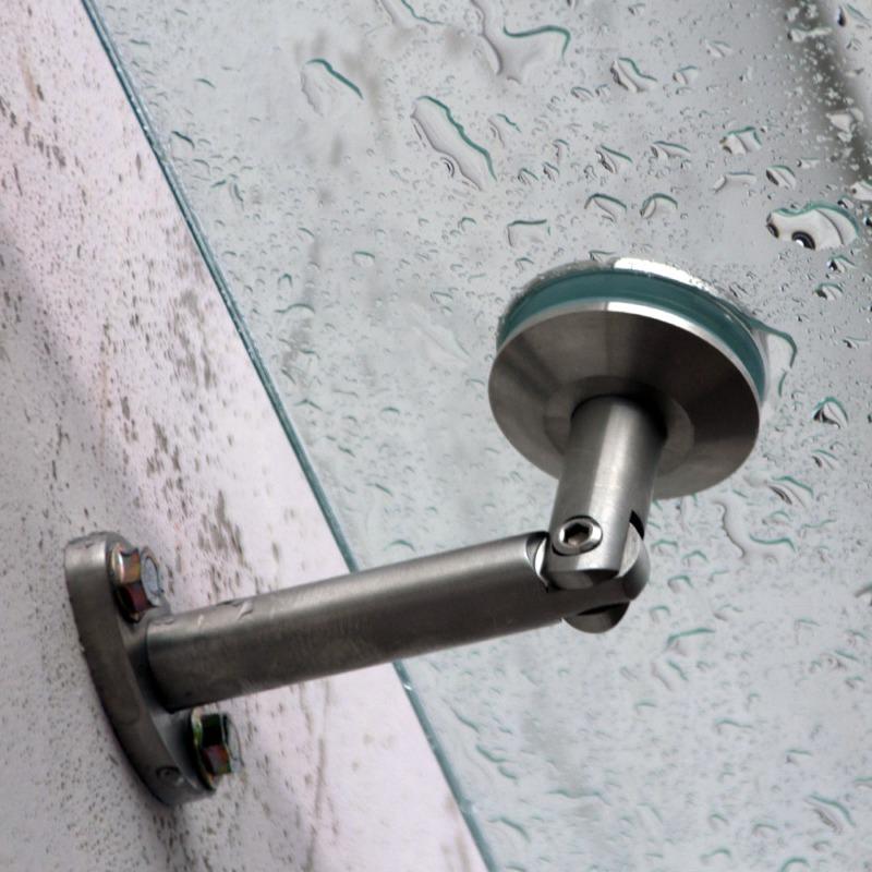 Фурнитура для стеклянных козырьков OF-Q-1 шарнир крепления стекла стена-стекло - фото 7 Фурнитура для стеклянных козырьков OF-Q-1 шарнир крепления стекла стена-стекло - фото 7