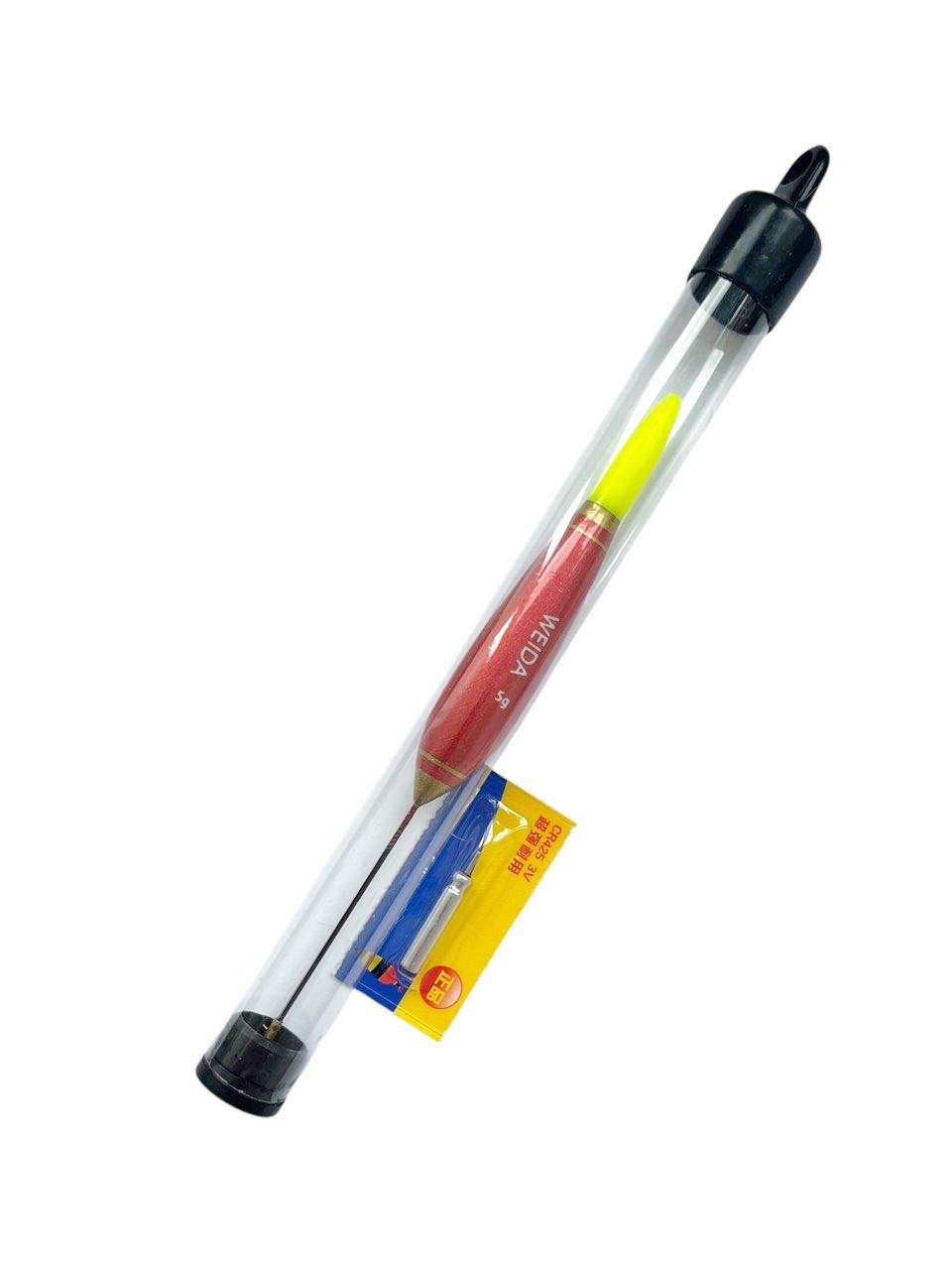 Поплавець для риболовлі Weida світлодіодний LED 7 г 16,5 см Червоний (2335822862) - фото 2 Поплавець для риболовлі Weida світлодіодний LED 7 г 16,5 см Червоний (2335822862) - фото 2