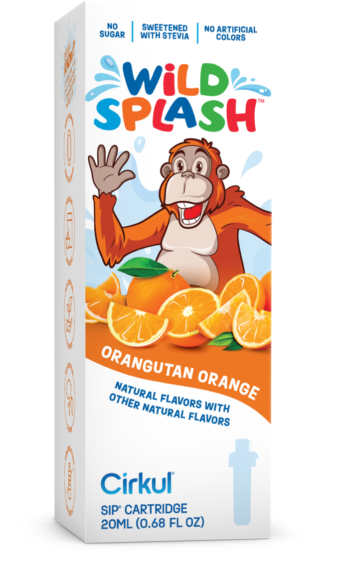Картридж для Cirkul Orangutan Orange Wild Splash 20 мл (40454)