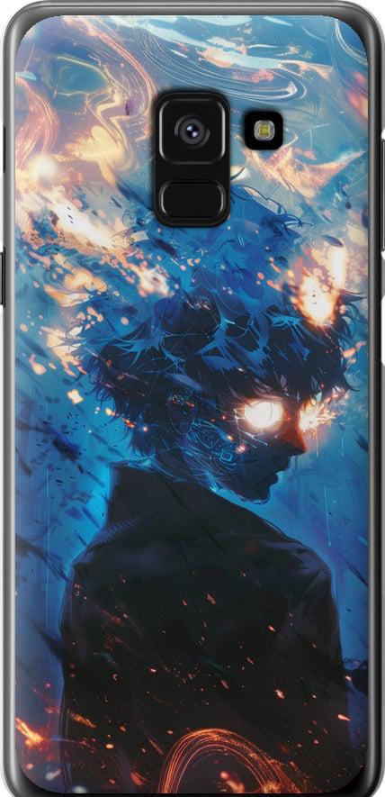Чехол на Samsung Galaxy A8 2018 A530F Сатору Годжо (6129u-1344-42517)