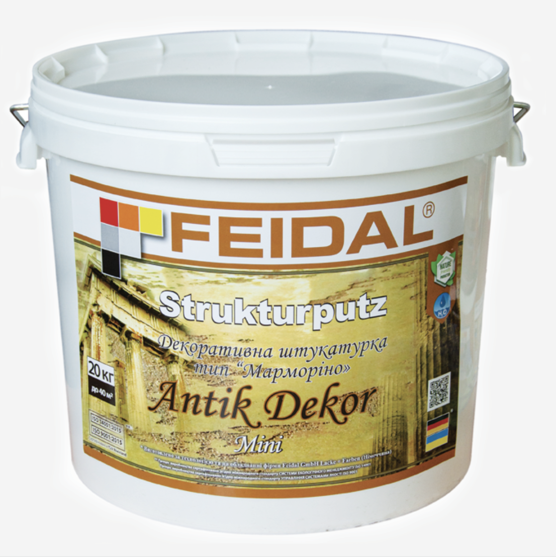 Декоративная штукатурка Feidal Strukturputz Antik Dekor mini 20 кг (27581730)