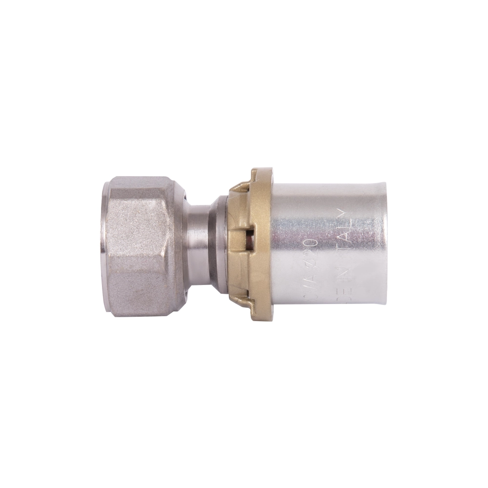 Пресс-фитинг для плоских подключений ICMA №416 с накидной гайкой 1/2" 20х2 мм (SD00047704) - фото 3