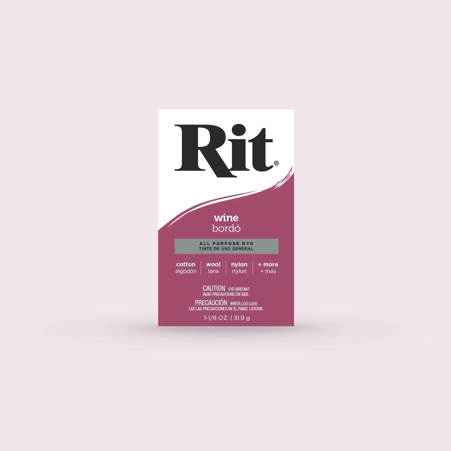 Краситель для одежды Rit Dye Wine (100675) Краситель для одежды Rit Dye Wine (100675)