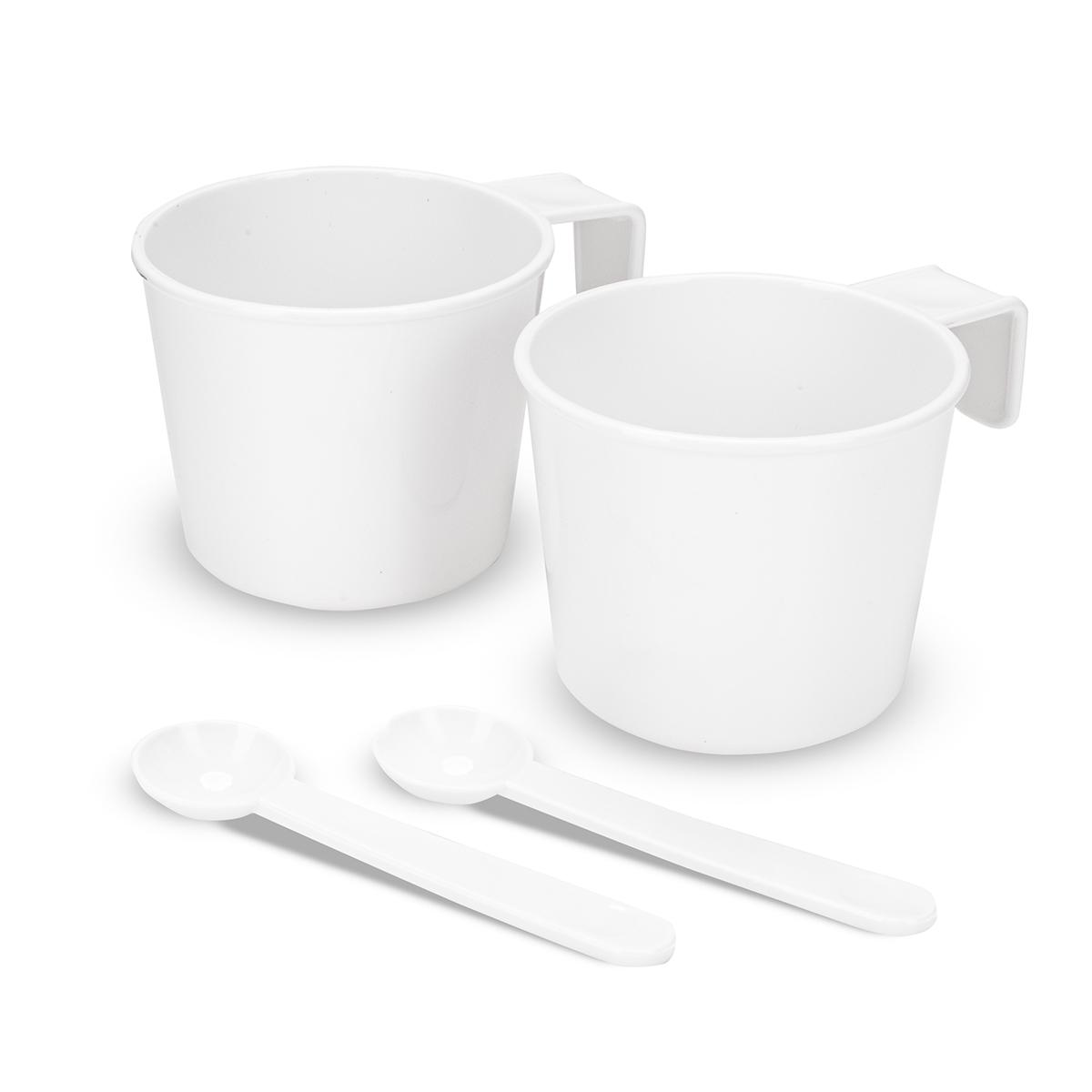 Электрочайник дорожний Kamille KM-1718В пластиковый с кружками и ложками 650 W 0,6 л Голубовато-белый (124-84-1718B) - фото 3 Электрочайник дорожний Kamille KM-1718В пластиковый с кружками и ложками 650 W 0,6 л Голубовато-белый (124-84-1718B) - фото 3