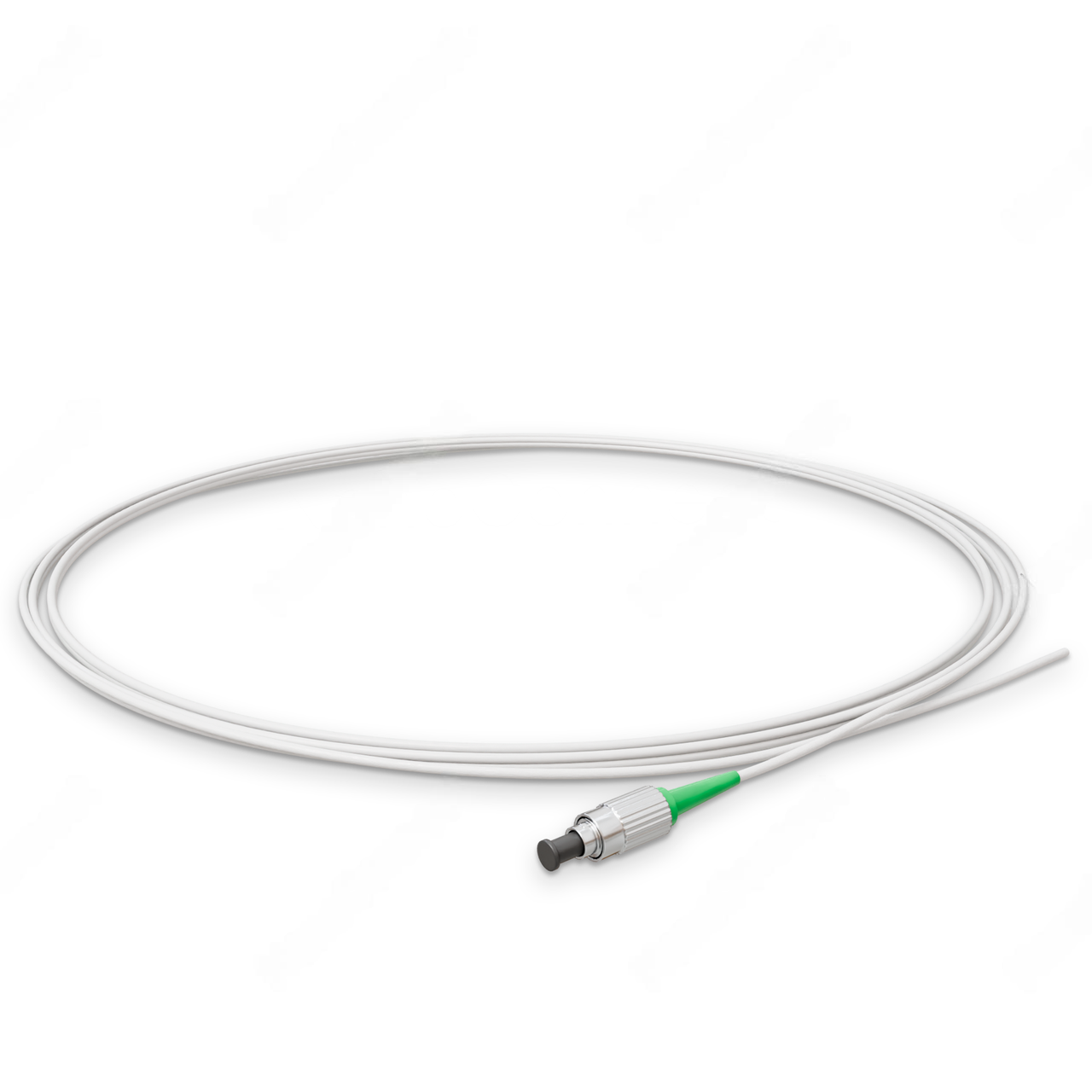 Пигтейл оптический FC/APC Белый LSZH Singlemode G.652.D SM Simplex 0,9 мм 1,5 м (2563285718)