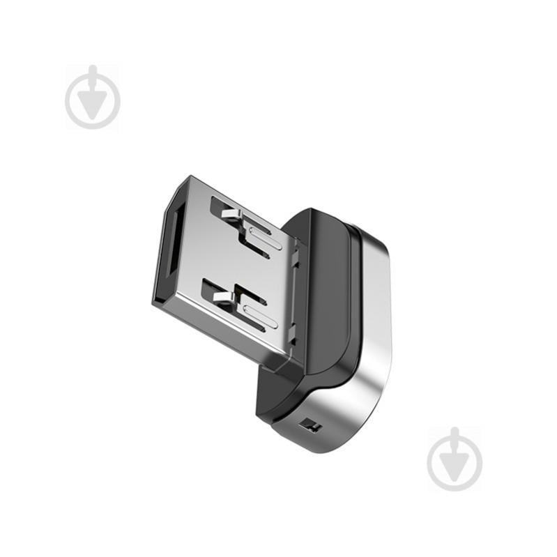 Наконечник Micro USB Pzoz для магнітного кабелю 3A Сріблястий (5375879731d2)