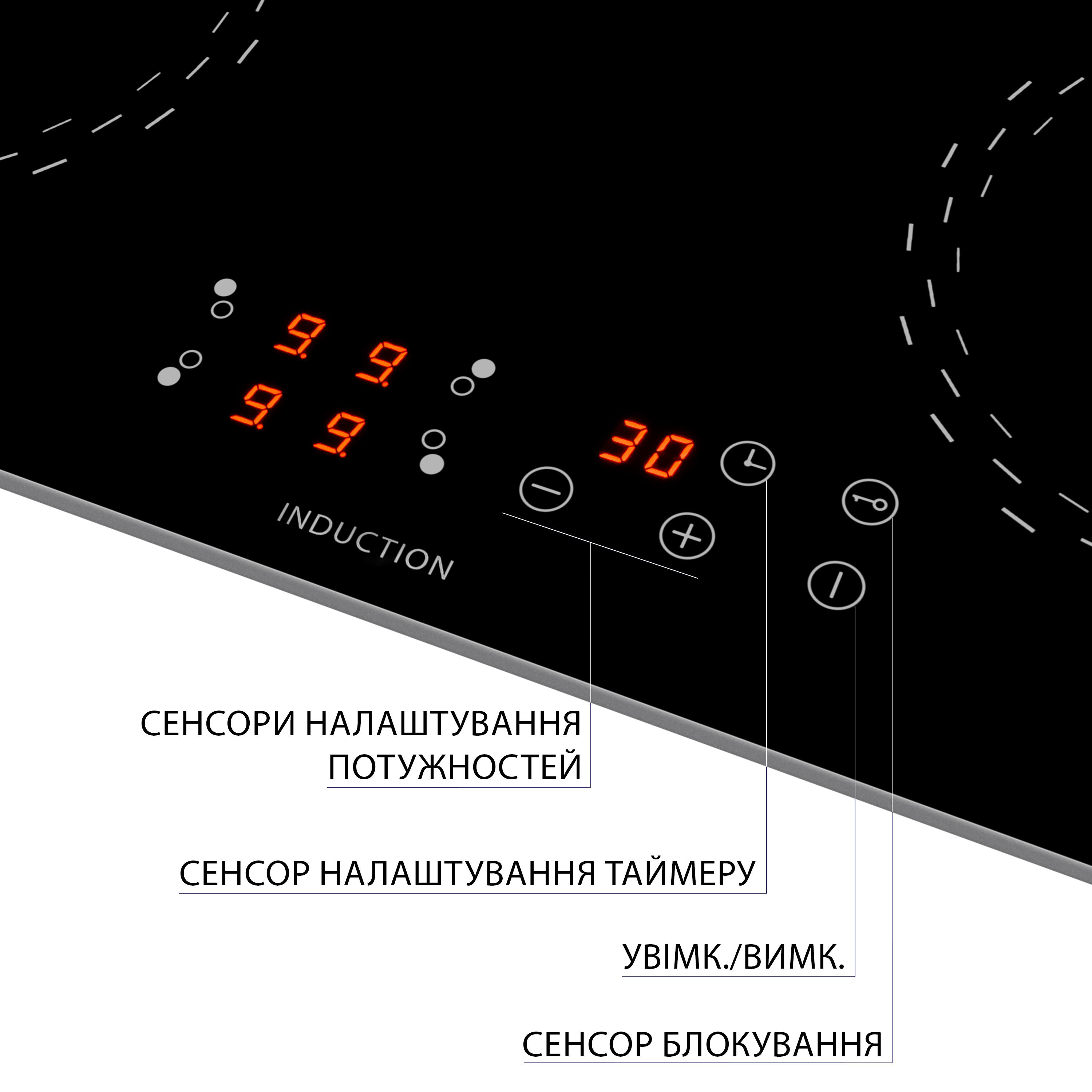 Варочная поверхность индукционная Minola MI 6038 KBL - фото 6