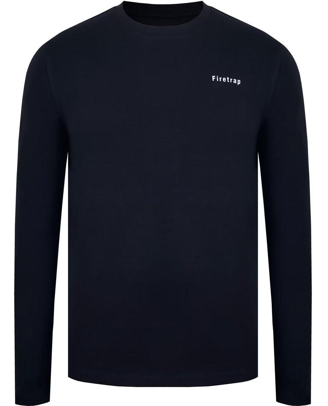 Футболка мужская Firetrap 58800103 с длинным рукавом L Черный (2588001033909) Футболка мужская Firetrap 58800103 с длинным рукавом L Черный (2588001033909)
