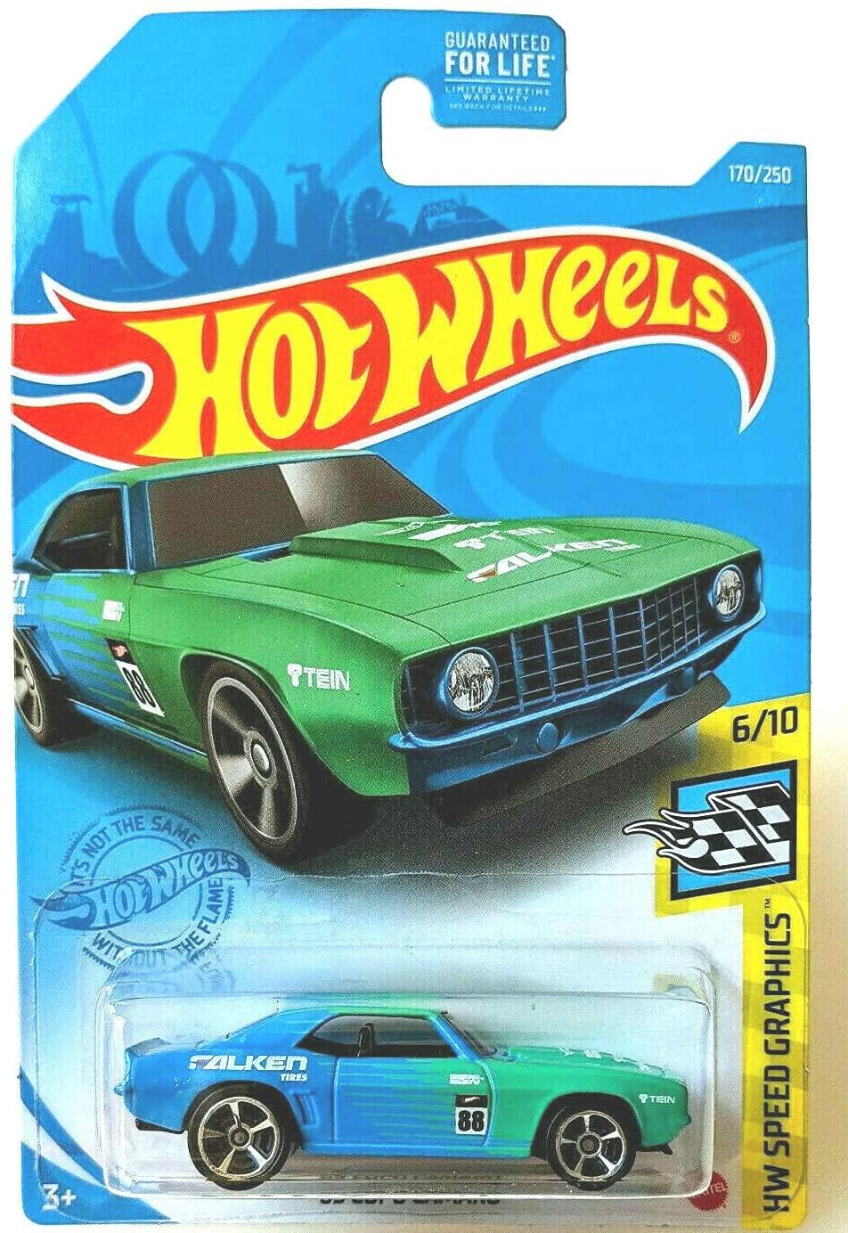 Машинка базовая Hot Wheels серии HW Speed Graphics 6/10-69 Copo Camaro 2021