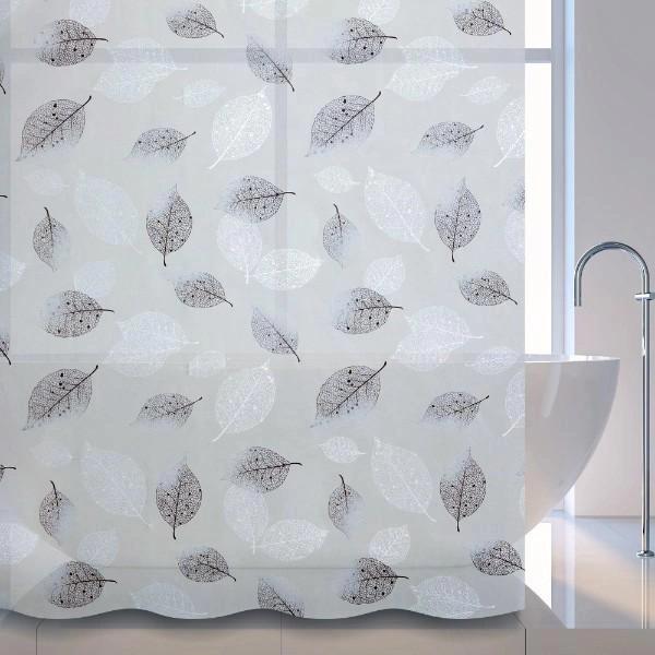 Шторка для ванны Stenson R92247 Leaf с кольцами 180x180 см (598468) - фото 4 Шторка для ванны Stenson R92247 Leaf с кольцами 180x180 см (598468) - фото 4