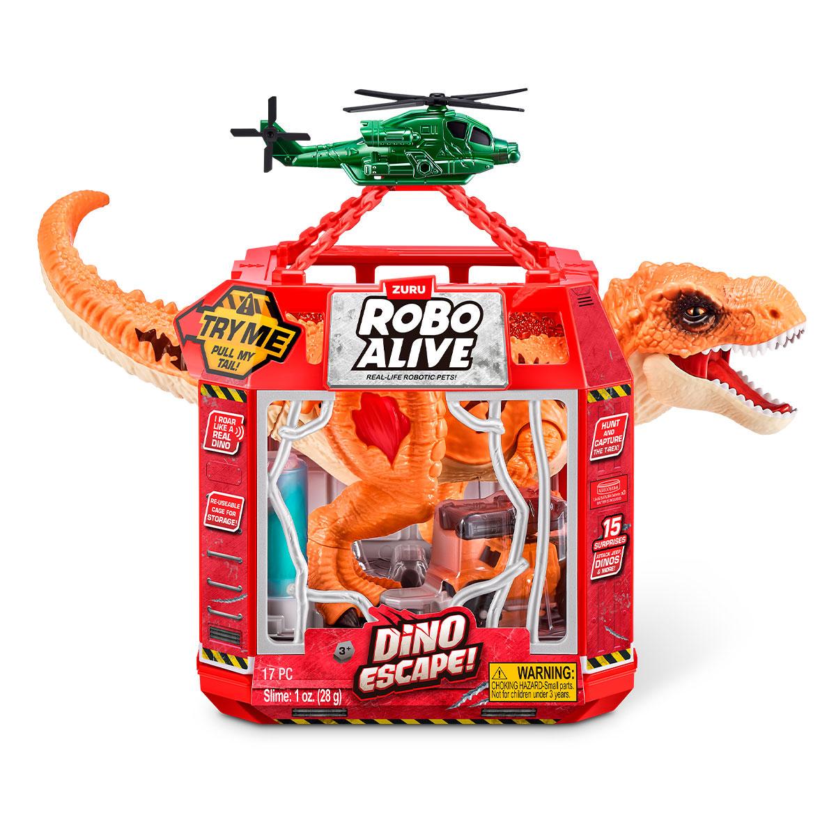 Інтерактивний ігровий набір ROBO ALIVE Dino Escape Втеча динозавра (71127)