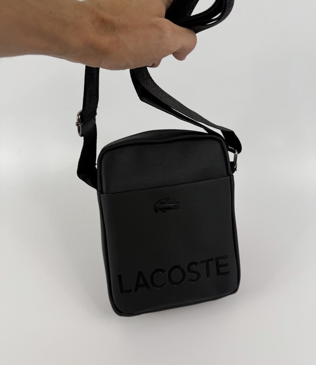 Барсетка через плечо Lacoste Черный - фото 5 Барсетка через плечо Lacoste Черный - фото 5