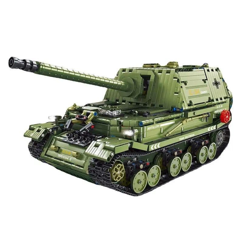 Конструктор дитячий Танк самохідний T4012 на 2436 деталей (2402604500)