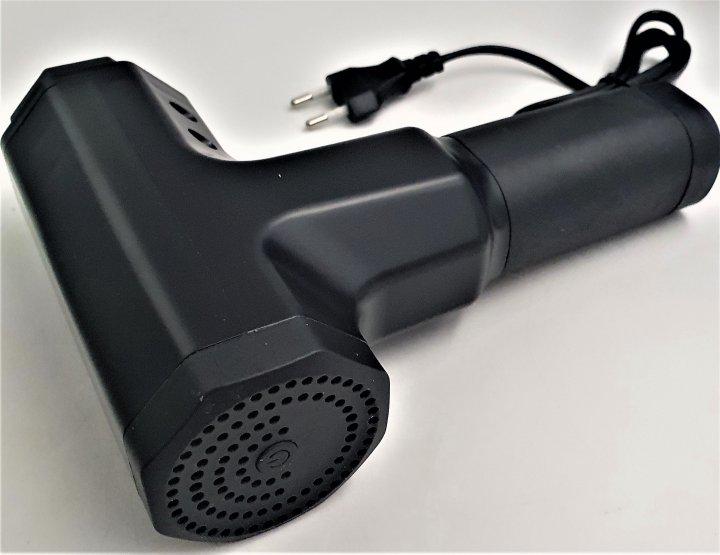Массажер для тела мышечный Fascial Gun RF-709 220 В ручной 4 насадки Черный (1707906834) - фото 2