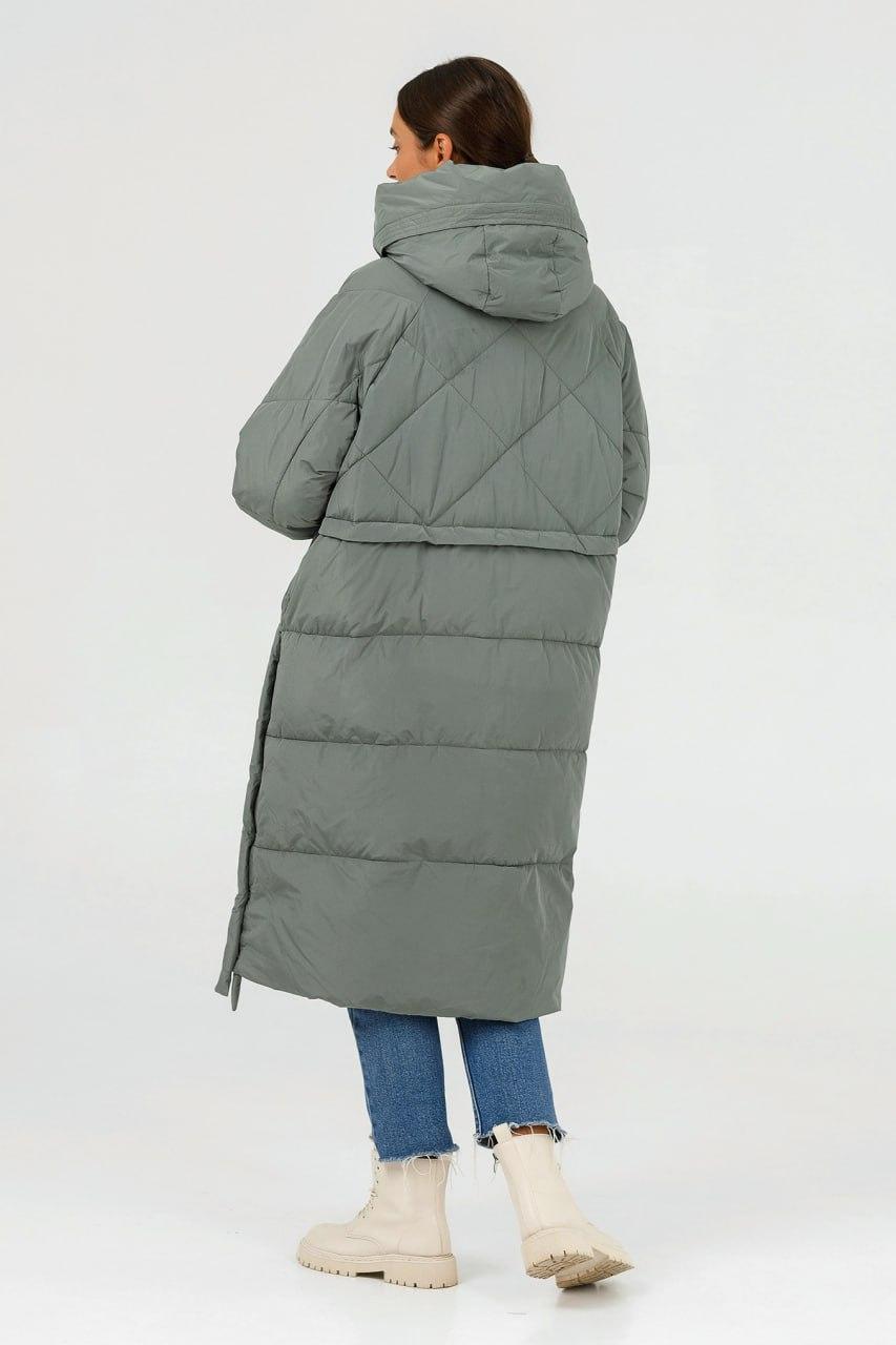 Пальто-пуховик Mishele р. 62 Фисташковый (24242\62) - фото 5 Пальто-пуховик Mishele р. 62 Фисташковый (24242\62) - фото 5