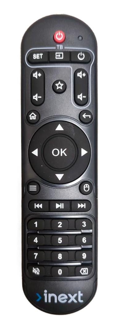 Пульт iNeXT для TV Box inext TV5 з ТВ блоком V3.0 (2831532501)
