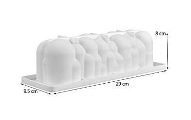 Силіконова форма для мусових десертів ATOMIC 29×9,5×8 см (26077) - фото 2 Силіконова форма для мусових десертів ATOMIC 29×9,5×8 см (26077) - фото 2