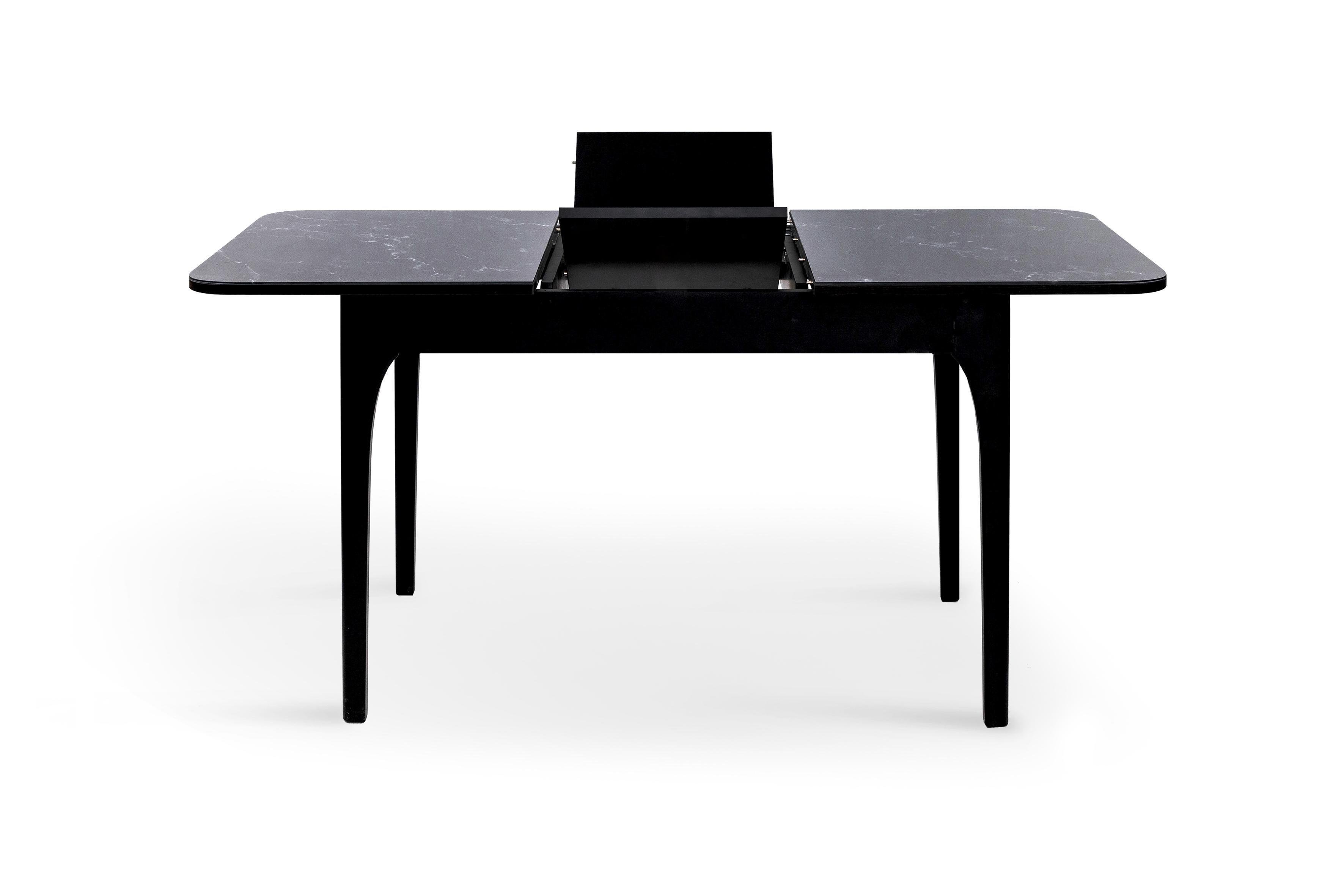 Обідній стіл Палермо Фієста 1100/1450х700х760 мм Чорний (GAА0056354) - фото 7