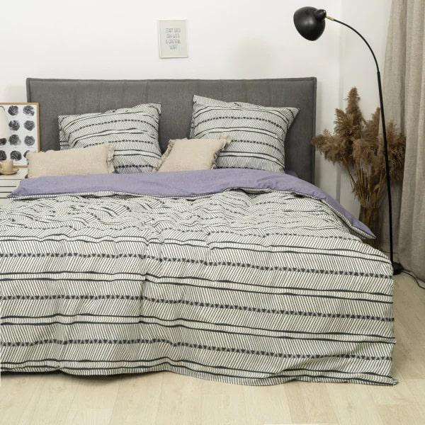 Комплект постільної білизни Viluta 24312 євро ранфорс бавовна