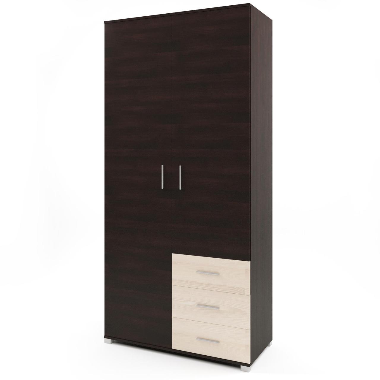 Спальня детская Эверест Бриз Комплект 13 модульная 5 элементов Венге/Дуб молочный (DTM-2574) - фото 4 Спальня детская Эверест Бриз Комплект 13 модульная 5 элементов Венге/Дуб молочный (DTM-2574) - фото 4