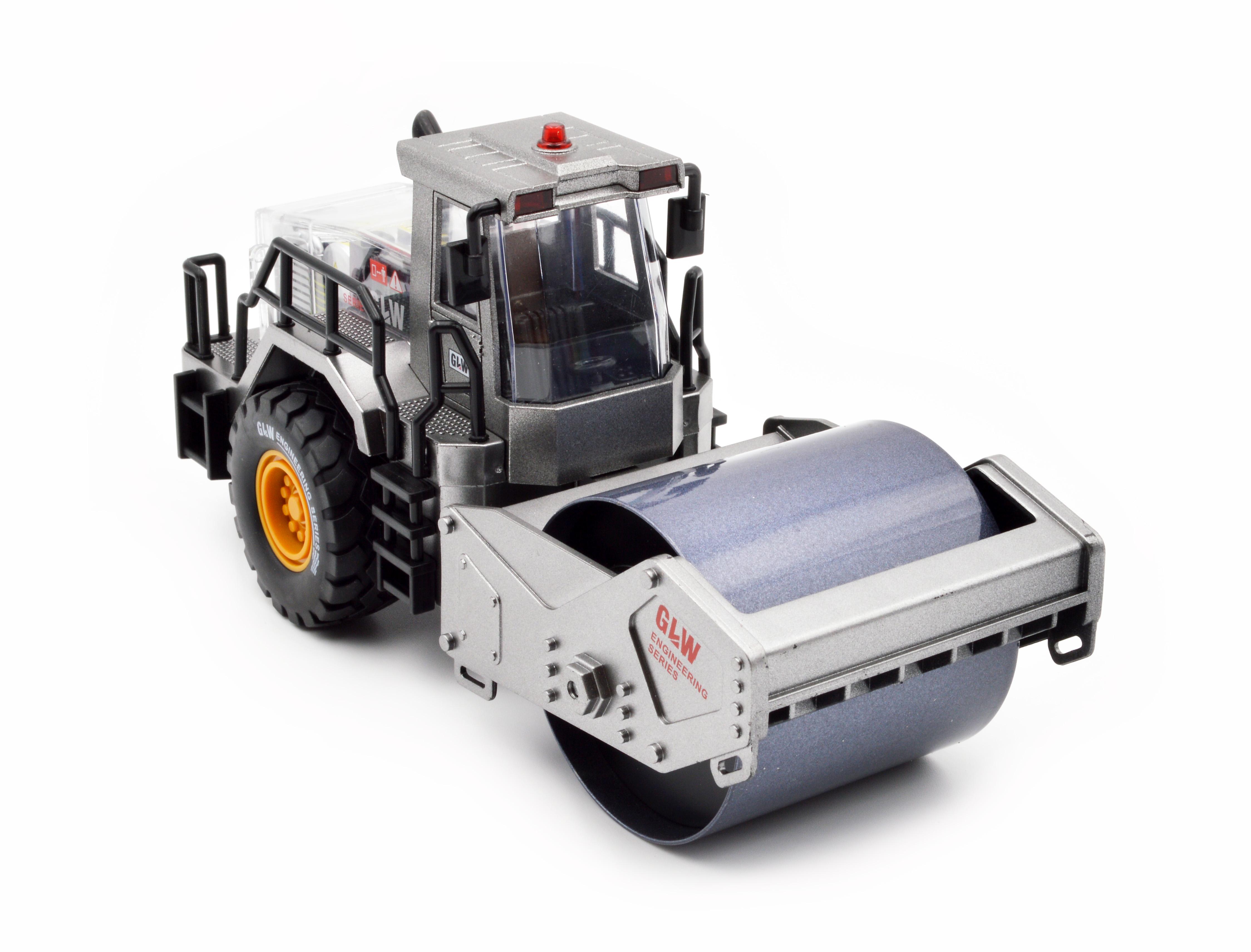 Модель асфальтовий каток 31090 металевий каток інерція звук світло - фото 6 Модель асфальтовий каток 31090 металевий каток інерція звук світло - фото 6